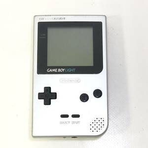 【1円～】ゲームボーイライト nintendo GAMEBOY LIGHT 動作品 画面横線あり ニンテンドー ゲーム機【中古品】