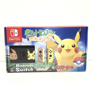 【1円～】Nintendo Switch ポケットモンスター Let'sGo! ピカチュウセット ゲーム機 本体動作可 ニンテンドースイッチ XAJ【中古品】