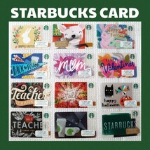 12枚セット 新品 スターバックス　USA 北米　限定デザイン Star Bucks gift card アメリカ イースター ハロウィン バレンタイン スタバ_画像1