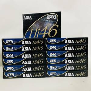 13本セット AXIA HI 46 カセットテープ ハイポジション CrO2 ※2400010384684