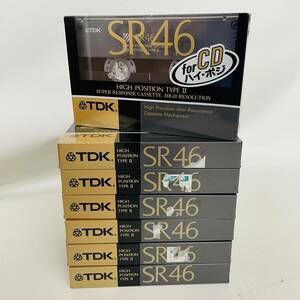 7本セット TDK SR-46K カセットテープ ハイポジション ※2400010384653