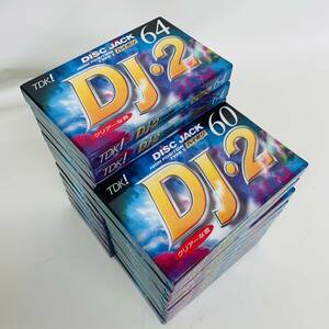 20本セット TDK DJ2-64 DJ2-60 カセットテープ ハイポジション ※ 2400010384868