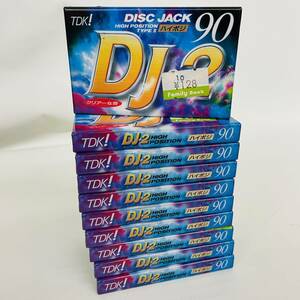 10本セット TDK DJ2-90 カセットテープ ハイポジション ※ 2400010384882