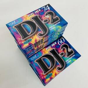 12本セット TDK DJ2-74N DJ2-60N カセットテープ ハイポジション ※ 2400010384905
