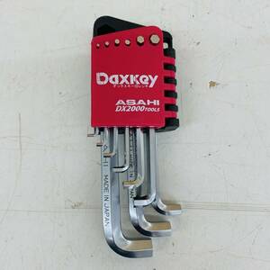 Daxkey　ダックスキーレンチ　ASAHI DX2000TOOLS 六角レンチ　９本セット　※2400010391316