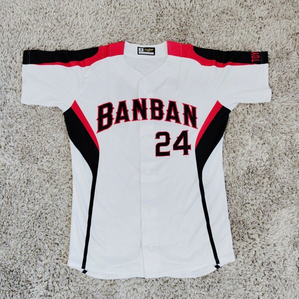 XL／Rawlings　メンズ　ユニフォーム 　スポーツウェア　野球　シャツ　ポロシャツ