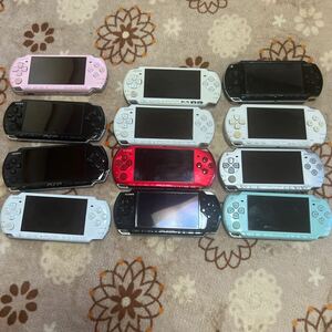 PSP 本体 PSP-3000 8台 psp-2000 2台 PSP-1000 2台 まとめ売り SONY ソニー 計12台