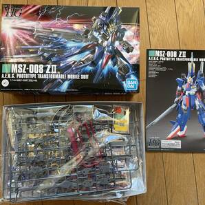 HG １/１４４ ZⅡ ガンダム ゼッツー Zガンダム ZZガンダム Z GUNDAM ZZ MSZ-008の画像2