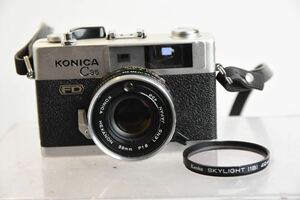 レンジファインダー フィルムカメラ KONICA コニカ C35 FD F1.8 38mm X66