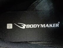 1212【本州のみ送料無料】BODY MAKER ボディーメーカー　メンズスニーカー　ブラック・グレー系柄　26.0㎝　　　_画像9