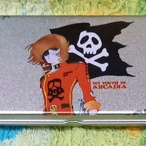 【昭和レトロ】缶ペンケース キャプテンハーロック絵柄