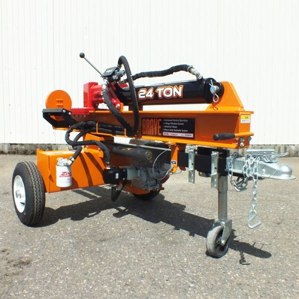 爆売り！ BRAVE エンジン薪割機 引き取り限定(農業機械 長野県 8t レッグウェア