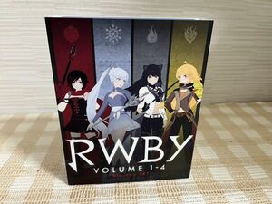 RWBY Volume 1-4 Blu-ray SET 即決　送料無料