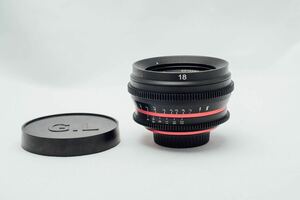 1. ZEISS 18mm f4sine линзы Canon EF mount объектив фильм фотосъемка для редкость Vintage ценный товар 