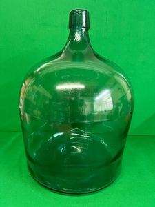 【929】デミジョンボトル ガラス瓶 N文字　約44cmX30cm 4kg