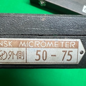 【791】NSK マイクロメーター 3点セットの画像7