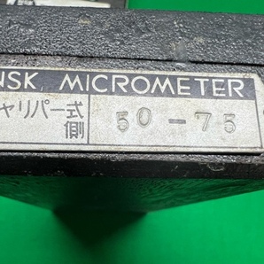 【791】NSK マイクロメーター 3点セットの画像6