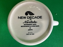 【931】NEW DECADE Noritake カップ&ソーサー2客（未使用品）_画像3