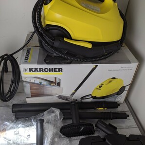 24M05-11N:【KARCHER ケルヒャー】 スチームクリーナー SC1000plus 家庭用 高圧洗浄 動作確認済の画像1