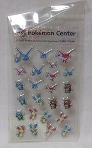 ポケモンセンター ポケットモンスター 2003 シール ステッカー ラティアス ラティオス プラスル マイナン