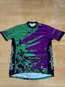 [ used Vintage ]Troy Lee Designs, short sleeves cycle jersey,TLD Troy Lee 