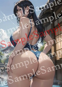 No.73-19 [ all one point thing ] beautiful woman poster A4 size high resolution lustre paper beautiful young lady illustration art cosplay gravure sexy underwear beautiful . beautiful .