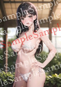 yu1160 僕の心のヤバイやつ 山田杏奈 ポスター A4 オリジナル アニメ anime 美女 高品質 イラストアート セクシー 美少女 グラビア