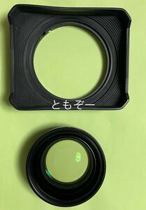 ZUNOW WCX-100 ワイドコンバーターレンズ　フードセット　中古　WIDE CONVERTER LENS レンズキャップ欠品