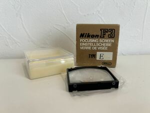 ■【美品】NIKON Nikon ニコン F3 用 FOCUSING SCREEEN TYPE E フォーカシングスクリーン カメラ 