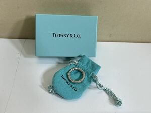 ●TIFFANY &Co. ティファニー 指輪 シルバーリング バンブーリング 925刻印有り レディース アクセサリー 約8号 ケース、保管袋付属