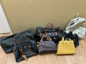 ●①【まとめ9点】ハンドバッグ ボストンバッグ ショルダーバッグ リュック NINA RICCI ニナリッチ POLO RALPH LAUREN ラルフローレン 他