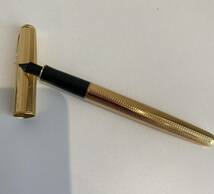 ■【未使用品】 PARKER パーカー 万年筆 ペン先 750 18k 刻印 筆記用具 高級文具 インク ケース付_画像7