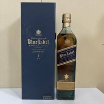 ● 《未開栓》 JOHNNIE WALKER Blue Label ジョニーウォーカー ブルーラベル ウイスキー 750ml 40% 箱付 1円スタート_画像1