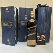 ● 《未開栓》 JOHNNIE WALKER Blue Label ジョニーウォーカー ブルーラベル ウイスキー 750ml 43% 箱付 1円スタート_画像1