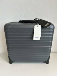 #[ unused long-term keeping goods ]RIMOWA Rimowa suitcase Carry case business to lorry salsa mat gray 81040352
