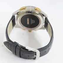 Ts535073 セイコー 腕時計 8B92-0AP0 SS 革ベルト こげ茶系文字盤 メンズ SEIKO 中古_画像7