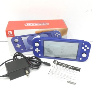 Dz790571 任天堂 ニンテンドー スイッチライト HDH-S-BBZAA（JPN) ブルー 2023年製 Nintendo 美品