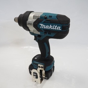 Th544861 Makita rechargeable impact wrench 18V TW1001D battery (BL1860B) makita used 