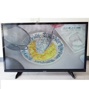 Th962912 アイリスオーヤマ 液晶テレビ ハイビジョンテレビ 32V型 LT-32A320 ブラック 2019年製 IRISOHYAMA 美品・中古