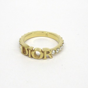 KR224712 ディオール リング・指輪 Diorevolution メタル＆クリスタル ゴールド系 #S 10号 Dior 中古