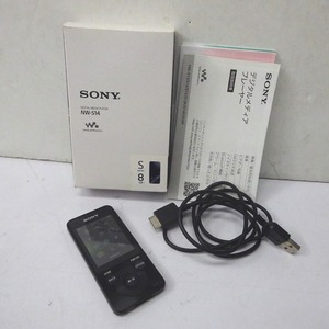 Ft1188491 ソニー 携帯音楽プレイヤー ウォークマン 8GB NW-S14 ブラック sony 中古