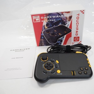 Th963562 DarkWalker controller ShotPad wireless Gyro Touch pad game controller black beautiful goods * used 