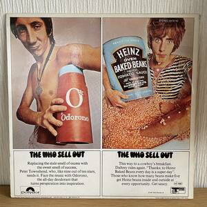 THE WHO ザ・フー WHO SELL OUT レコード