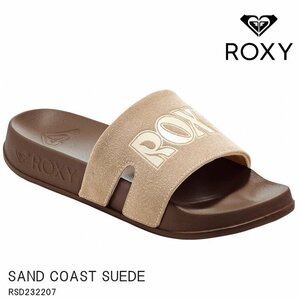 新品 未使用 ロキシー サンダル Mサイズ ROXY SAND COAST SUEDE RSD232207 SND ボリュームソール サンダル ビーチサンダル トングサンダル