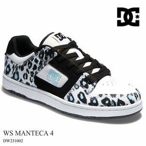 新品 未使用 DC スニーカー 24.0cm DC SHOES WS MANTECA 4 DW231002 CHE マンテカ コート系 スケーター スケート