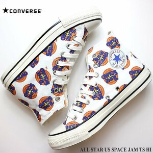 新品 未使用 コンバース 23.5cm オールスター US スペース・ジャム TS HI ホワイト CONVERSE ALL STAR US SPACE JAM TS HI