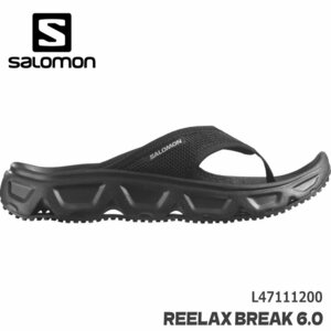 新品 未使用 サロモン ブレイク スライド 6.0 W 24.0cm SALOMON BREAK SLIDE 6.0 W L47111200 BLACK/BLACK/ALLOY