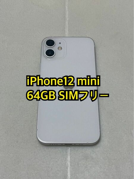 iPhone12 mini 64GB SIMフリー