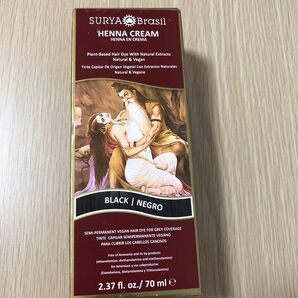 人気　Surya Brasil Products ヘナクリーム、2.37液量オンス ブラック