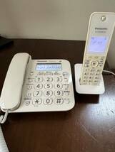 Panasonic パナソニック　コードレス電話機　子機1台付 VE-GD25-W_画像1